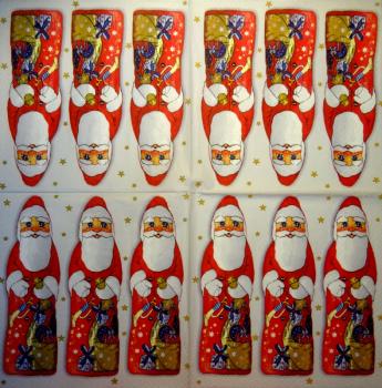 NW-139 Weihnachtsmann - 3-lagig (weiß) - AvantGarde